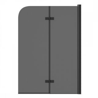 Шторка на ванну 100х140 см Maretti Valentina VA41R100140098-560, профиль черный